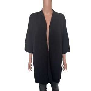 Eileen Fisher Collar Long Jacket